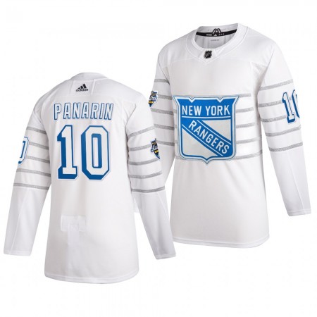 New York Rangers Dresy ARTEMI PANARIN 10 Bílá Adidas 2020 NHL All-Star Authentic - Pánské
